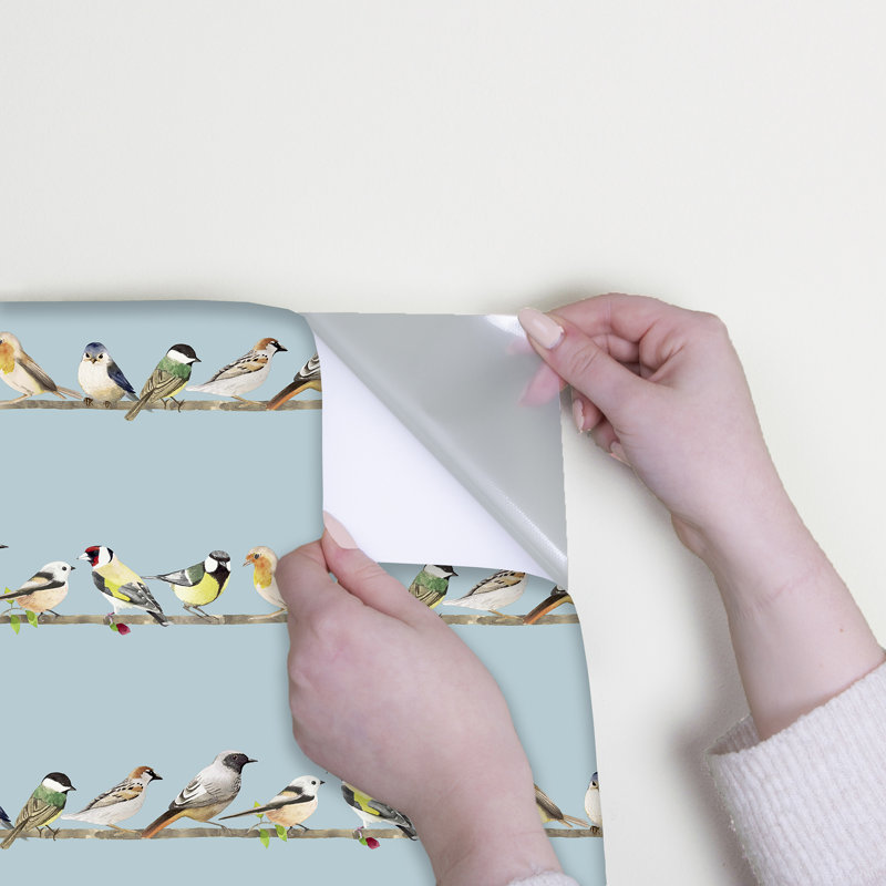 Rouleau de papier peint adhésif L 18 pi x l 20,5 po Twinging