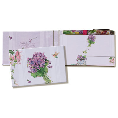 Carte de note Sweet Violets