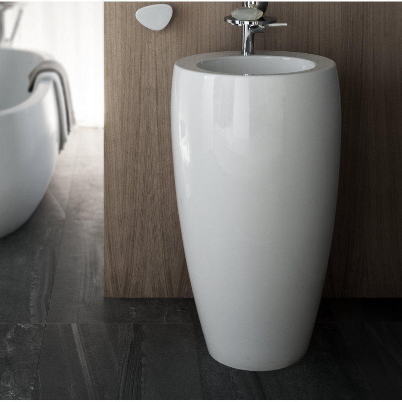 Ilbagnoalessi One 20.86'' L Bathroom Sink, Single Hole