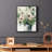 Floral Depth Framed Print - Solid Wood-1879358344-1879358345