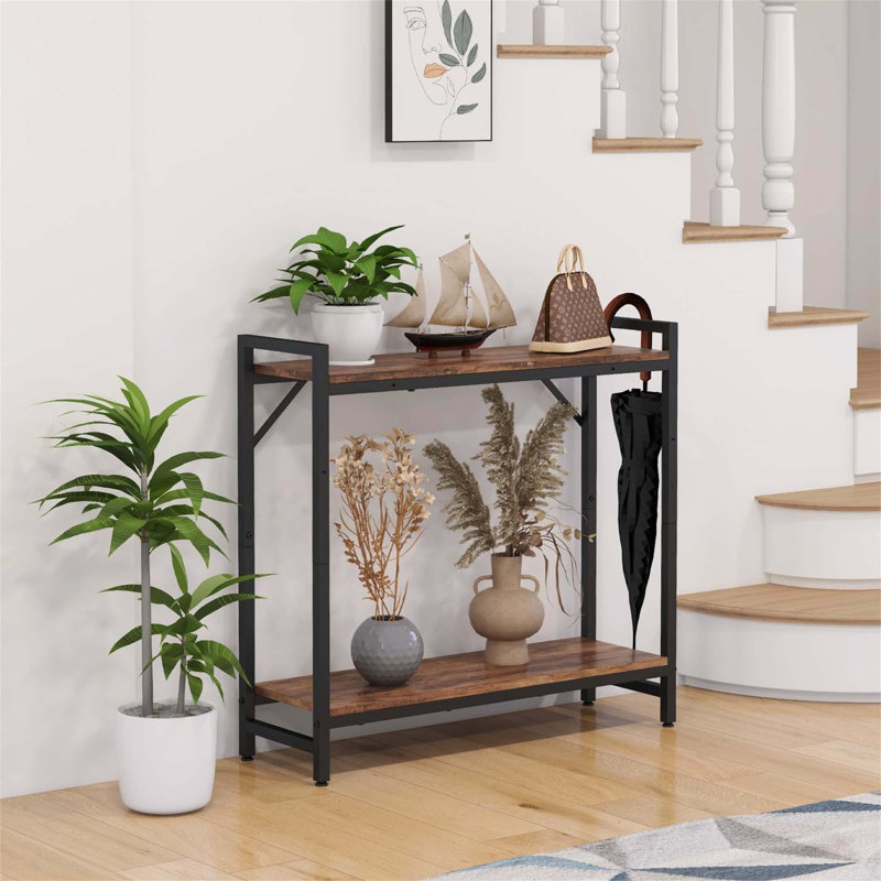 Annam 75cm Console Table, Brown