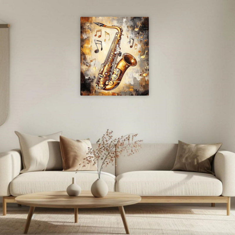 Art mural rétro sur toile 24 po x 36 po