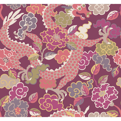 Keiundra Floral Wallpaper Roll