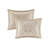 3 Piece Tufted Cotton Chenille Bedspread Set, King/Cal King, Floral Medallion Design For Cozy Bedroom-119313448