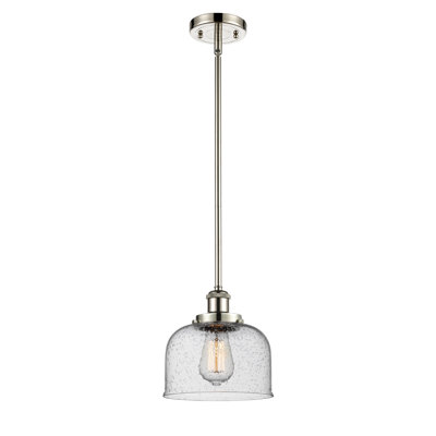 Ballston Urban Bell - 1 Light 8" Stem Hung Mini Pendant
