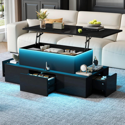 Lift Top Coffee Table with Storage