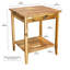Table de bout en bois massif avec rangement Aiydan-1388253320