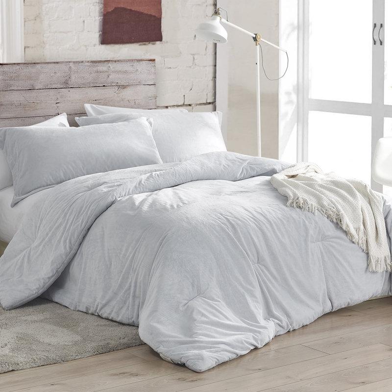Coma Inducer Icelandic Nights Velvety Oversized Comforter Set, Twin XL Comforter + 1 Sham