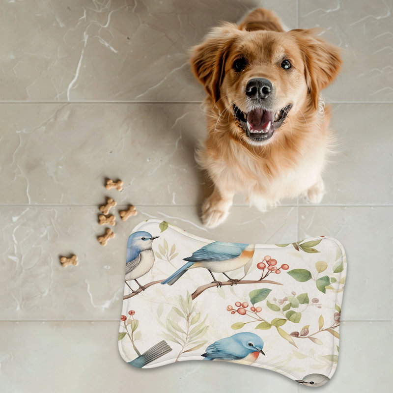 Tapis de volière floral 1 pièce