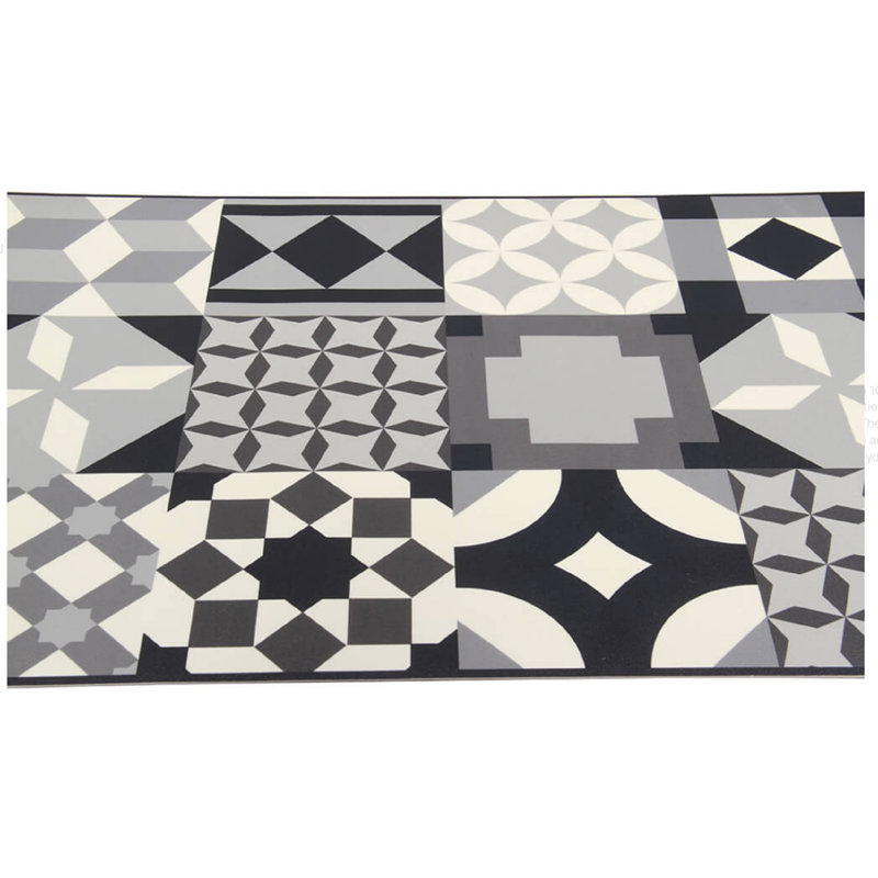 Scammon Rectangle 50 cm x 120 cm Patchwork Area Rug