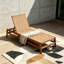 Chaise longue d'extérieur en corde-129026686