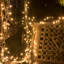 Guirlande de 500 lumières DEL de Noël de 49 pi pour la chambre à coucher