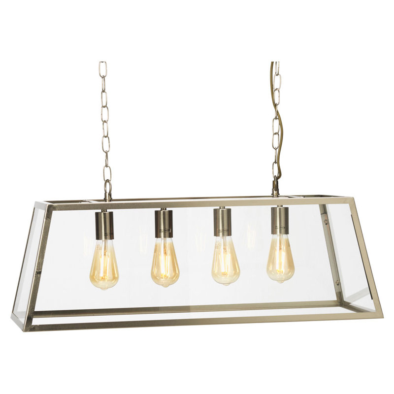 Muncy 4 - Light Silver Kitchen Island Pendant