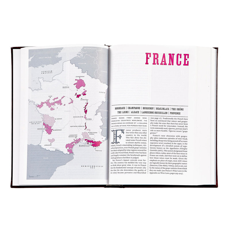 The Wine Bible Leather Bound Book