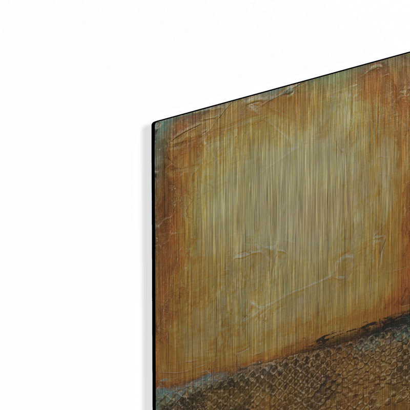 Orren Ellis «Urban Zen I» par Erin Ashley, art mural en métal, H 36 po x l 12 po