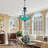 3 - Light Dimmable Tiffany Antique Unique/statement Pendant