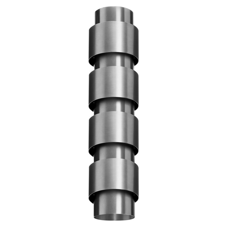 Ring Flush Mounted Sconce, Satin Nickel