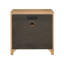 Carmen Three Drawer Nightstand-1531404284