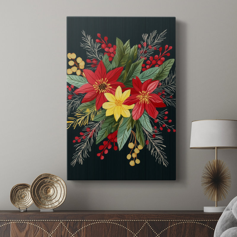 Art de Noël de Noël CIX - galerie Cavas sur mesure, H 27 po x l 18 po