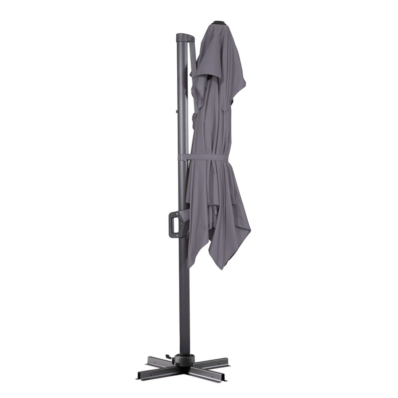 Caseton 98.5'' Cantilever Umbrella, Gray