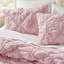 3 pièces d'édredon pour très grand lit, motif floral douillet avec accents de cravate, douceur en microfibre semblable au nuage, chaleur toutes saisons, idéal pour un rembourrage moelleux, confort en microfibre douce, adaptabilité, sécurité et facilité-118893838