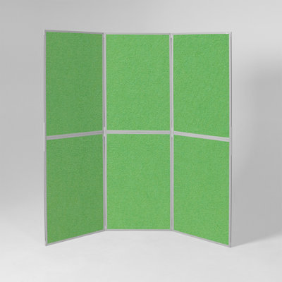 Free-Standing Bulletin Board, 200cm H x 210cm W