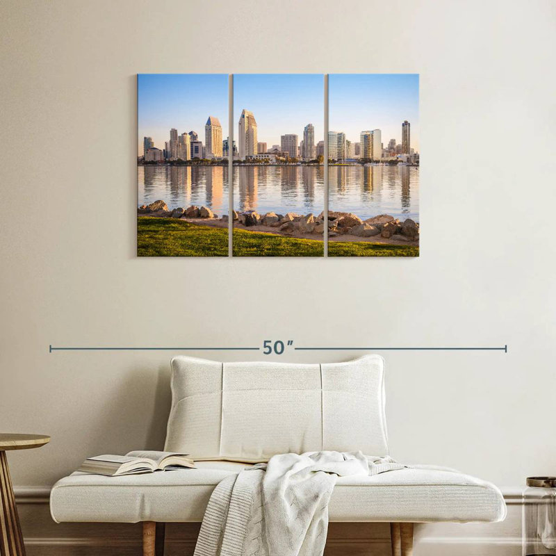 Sireci San Diego Sunrise, 24" H x 38" W