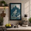 Mountain Perch Japandi - Wrapped Canvas-1852442862-1852442863
