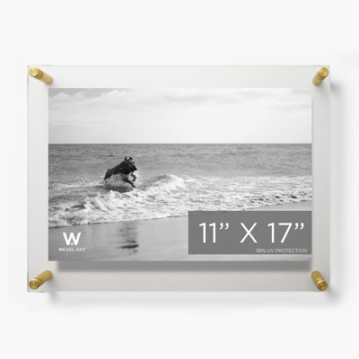 Acrylic Floating Picture Frame