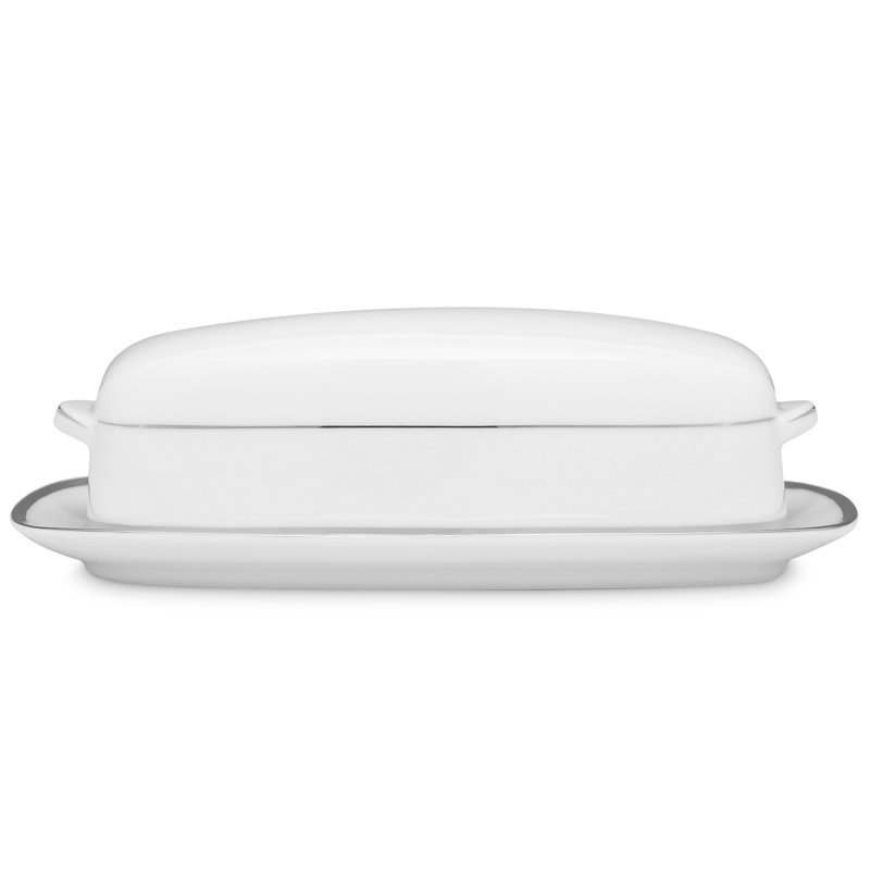 Noritake Spectrum Covered Butter, 8"