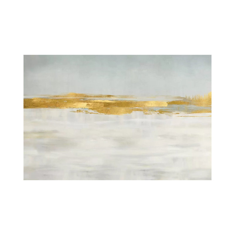 Gold Horizon I- Gallery-Wrapped Canvas Giclée