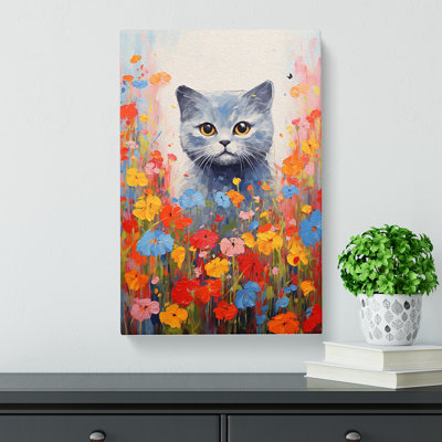 Cat Impressionism - Print