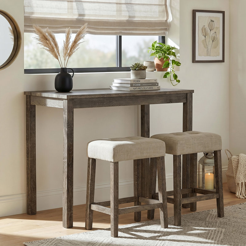 Tanner 3-Piece Counter Height Dining Table Set