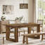 63-Inch Wood Farmhouse Dining Table-1760537067