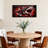 Animals Red Shark With Open Mouth And Splatter Design-618443084