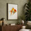 Gilded Goldfish Botanical - Wrapped Canvas-783339476-783339487