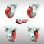 4 Piece Polyurethane Caster Set-92149903