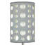 Lampe de table 33 po en métal, design rétro avec abat-jour noir et blanc-2136987513-2136987515
