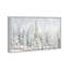 «Magic Snow Trees, Snow Trees Forest Modern White» par Oliver Gal - impression sur toile-71089473-71089466