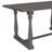 6PCS Dining Set,  Wooden Dining Table With Special-Shaped Legs And 4 Uoholstered Rufted Back Chairs & 1 Bench-1515789341