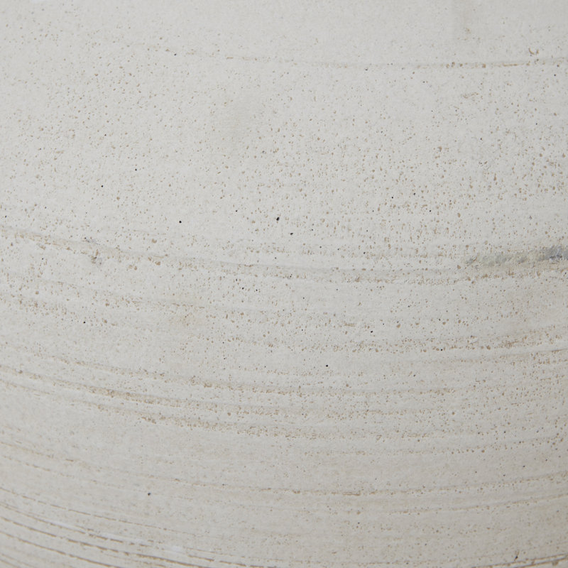 Alhakim Extra Large Old Wall Planter Pot, White