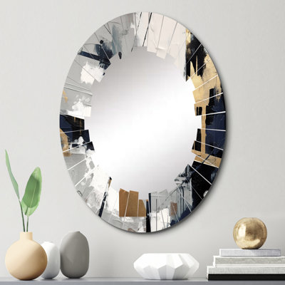 Lauritsen - Miroir mural moderne ovale