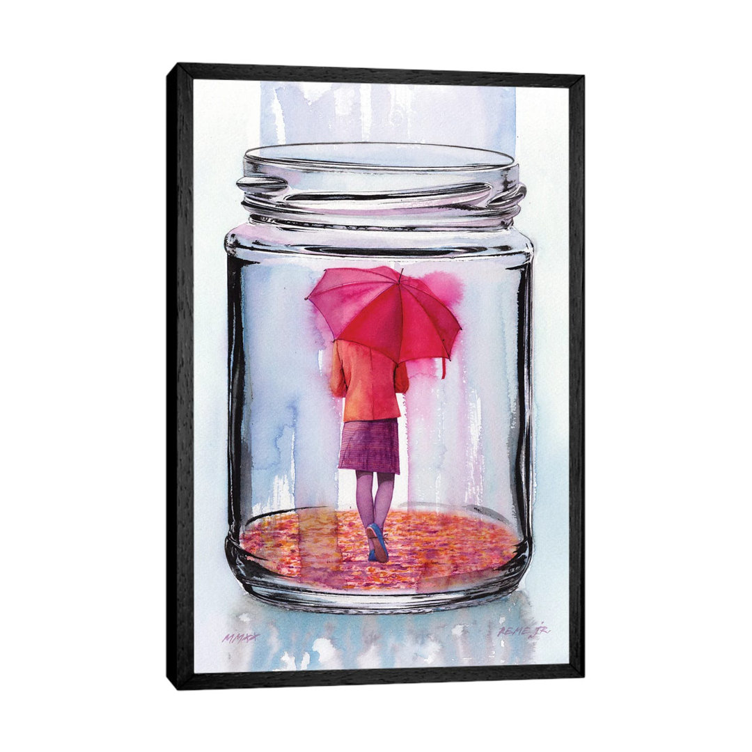 Girls In Jar XV von REME Jr - Gallery-Wrapped Canvas Giclée on Canvas