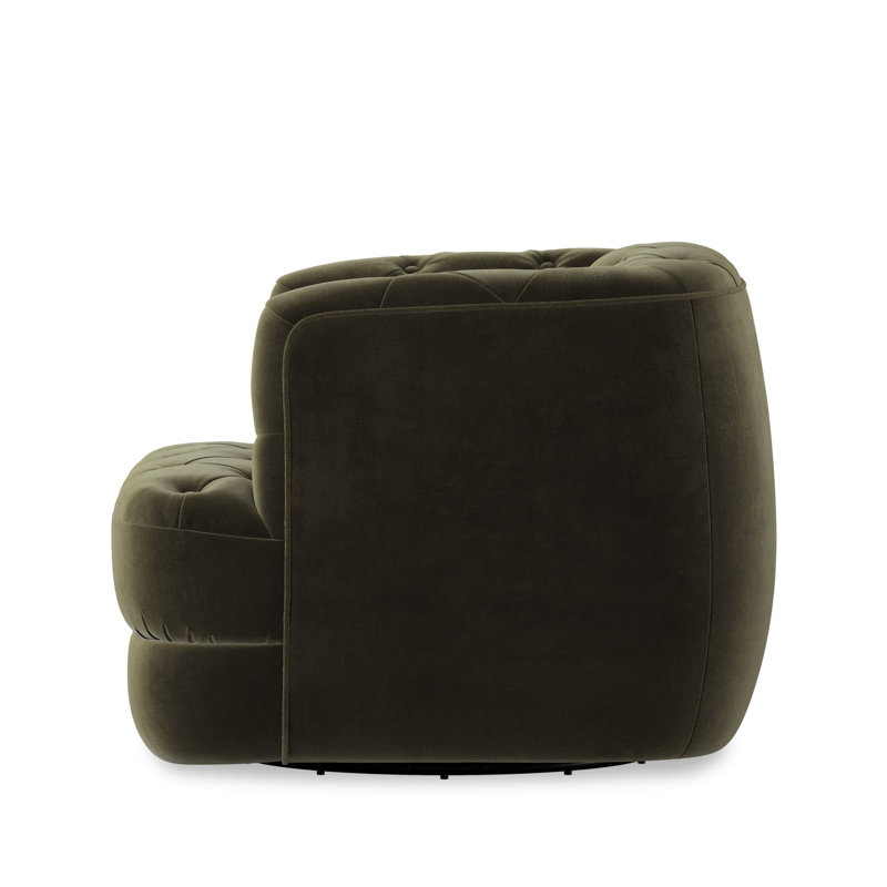 Paul Swivel Tufted Barrel Chair