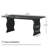 63" Large Executive Desk, Modern Computer Table Writing Desk for 1-2 Person