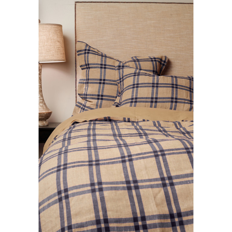 Neil Duvet Cover, Blue, King Duvet Cover