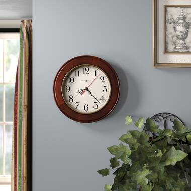 Howard Miller Laird Wall-Clocks, Windsor Cherry : : Home