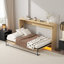 Lit escamotable simple TG avec lumières DEL - Armoire-lit pliable peu encombrante