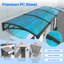 GUANSU-CN Polycarbonate Cover Retractable Door / Window Awning-124654893-124654885