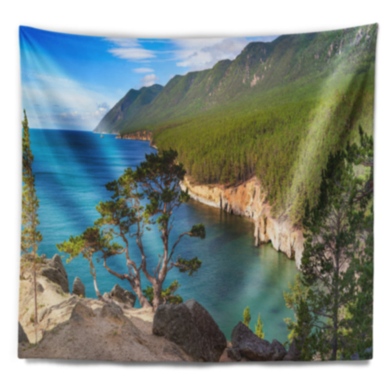 Polyester Tapestry, 68" H x 80" W